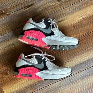 Nike Air Max Sneakers in Pink, Black, and Gray